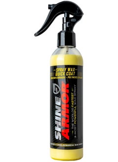 SHINE ARMOR Shine Armor Car Wax Hydrophobic Spray - Spray Wax for Car with Carnauba Wax - Car Polish and Car Shine Spray - Spray Wax Car Sealant and Paint Protection - Fast Acting Car Wax Spray  - Image 1