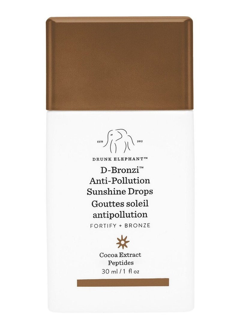 DRUNK ELEPHANT Drunk Elephant D-Bronzi™ Bronzing Drops with Peptides 30ml - Radiant Sun-Kissed Glow  - Image 1
