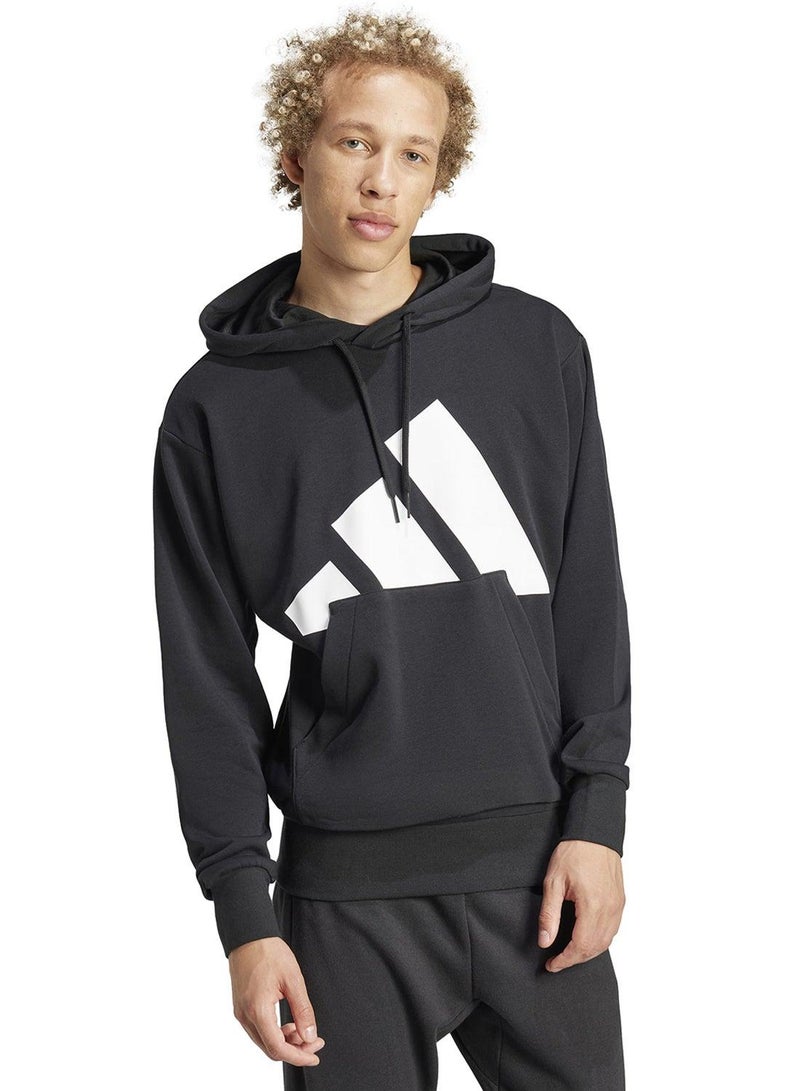Adidas Essentials Big Logo French Terry Hoodie - Image 1