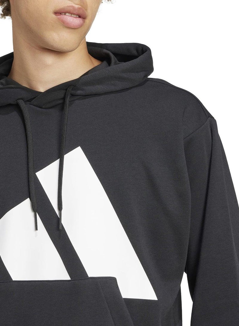 Adidas Essentials Big Logo French Terry Hoodie - Image 3