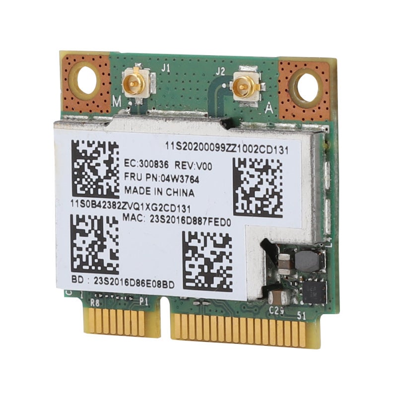 Mini PCI-E Network Card: BCM943228HMB Chip - Dual Band 2.4G/5G 300Mbps Speed with Bluetooth 4.0 for Lenovo ThinkPad U310 Series Notebooks - Image 2