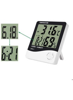 ASTOUND ASTOUND KGFIX HTC1 Humidity Time Display Meter with Alarm Clock  - Image 2