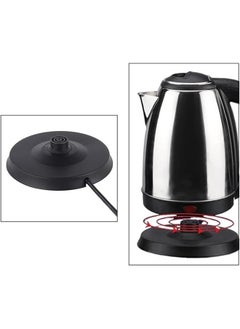 Power Plus Stainless Steel Electric Kettle, 2 Liter Capacity, 1500W Power, Robust Stainless Steel Housing for Long Service Life, Automatic Shut-off , Removable Micro-Sieve Filter to Capture Lime Particles  - Image 4