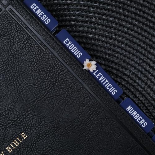 UPAFEXXI-Laminated Bible Tabs, Bible Tabs for Women and Men, Reposition Large Print Stickers, Easy to Read and Apply, 80Chapters Labels for Easy Navigation(Blue) - Image 3