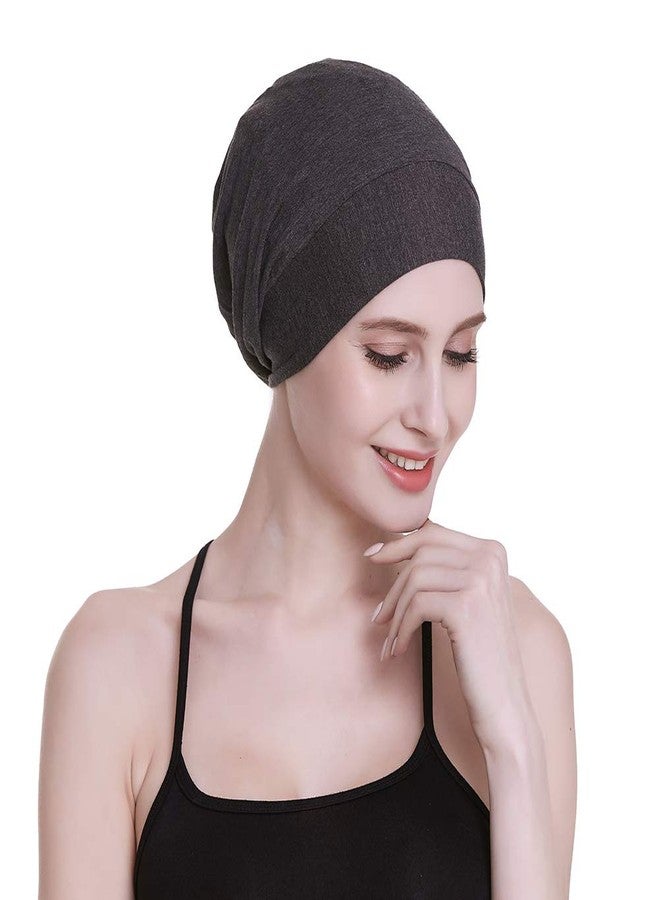 FocusCare Slaps 100% Silk Satin Lined Cap for Women Dreads Natural Hair - Image 3