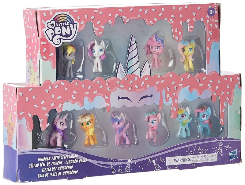 My Little Pony Unicorn Party Celebration Mini Figure 10-Pack - Image 1