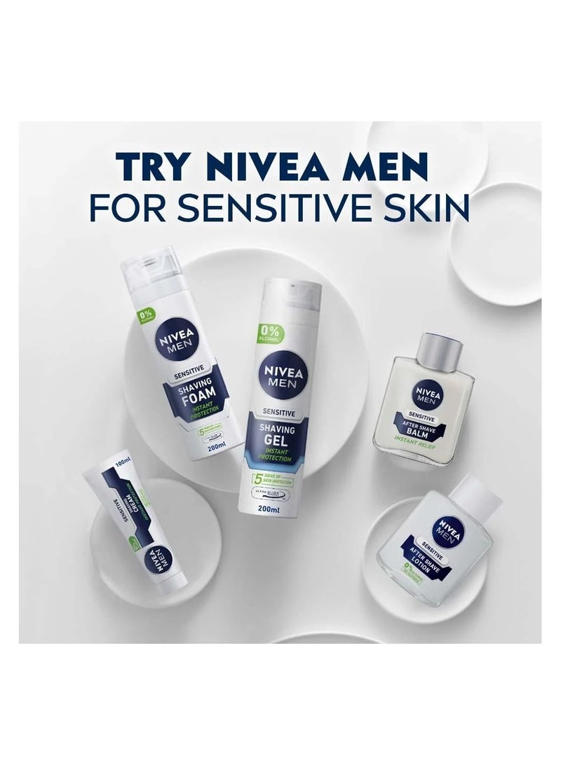 Nivea Men Sensitive Shaving Gel - 200ml - Image 3