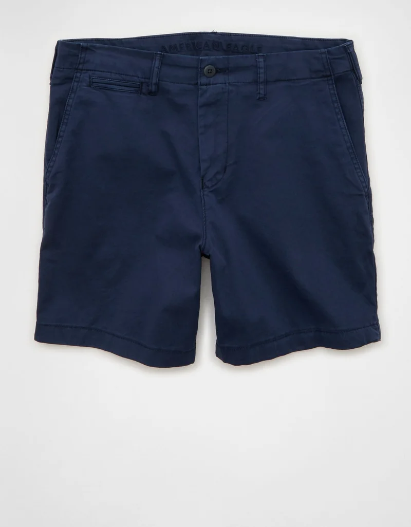 American Eagle AE 7" Flex Khaki Short