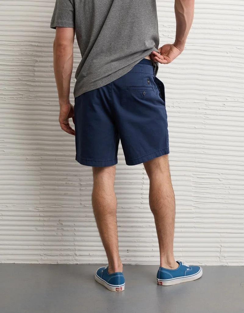 American Eagle AE 7" Flex Khaki Short