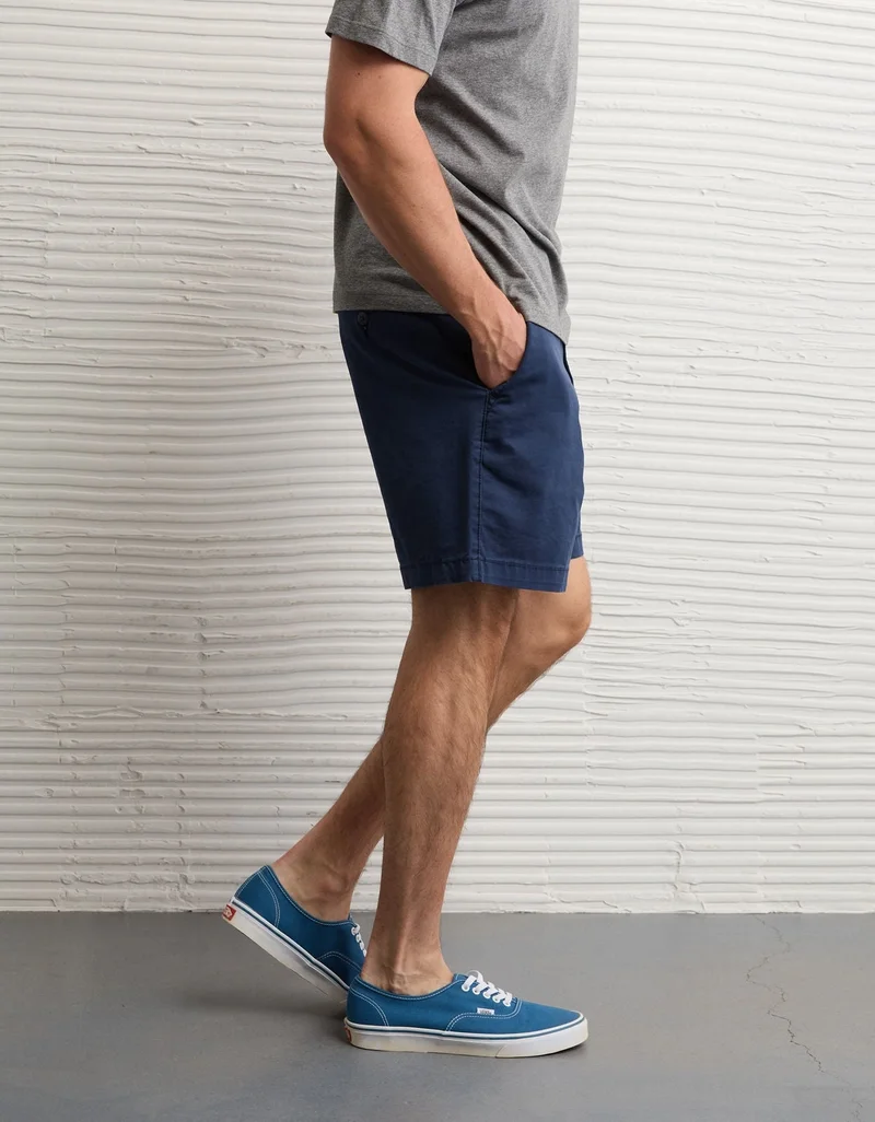 American Eagle AE 7" Flex Khaki Short