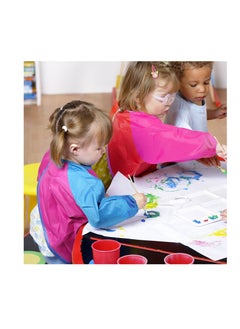 Y&D Kids Childrens Apron Art Smocks Waterproof Apron, Long Sleeve Children Painting Aprons with 3 Pockets for Painting, Pottery School, Baking, Craft Lab Activity  - Image 5