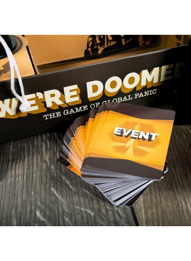 Breaking Games We're Doomed! - Apocalypse Survival Board Game - Cooperative Strategy for 4-10 Players - 15-Minute Race to Escape - Ideal for Competitive Game Nights & Group Gatherings - Image 4