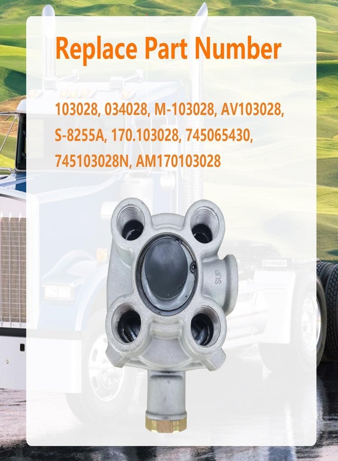 صمام مرحل فرامل الهواء ZUVELLO R-14 مناسب لـ Bendix 103028 - Image 5