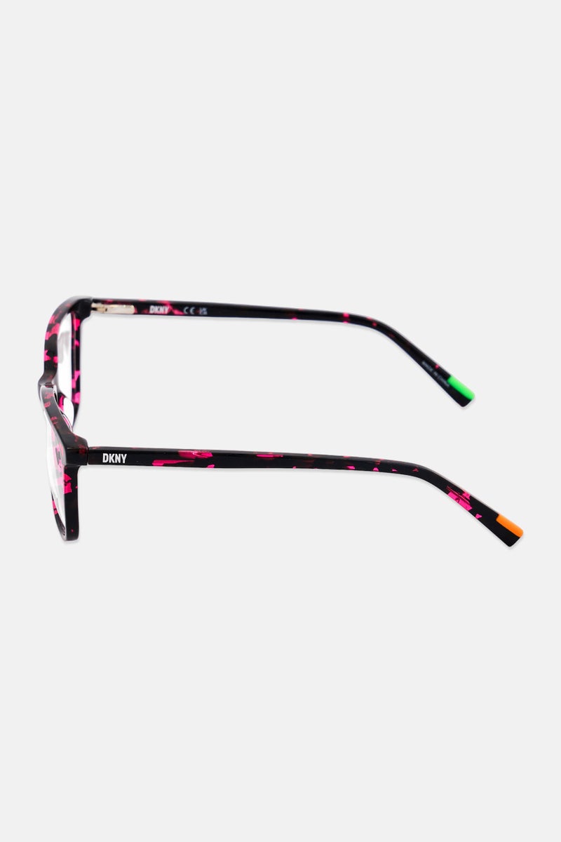 DKNY Women DK5055 Rectangular Eyeglasses, Dark Purple - Image 4