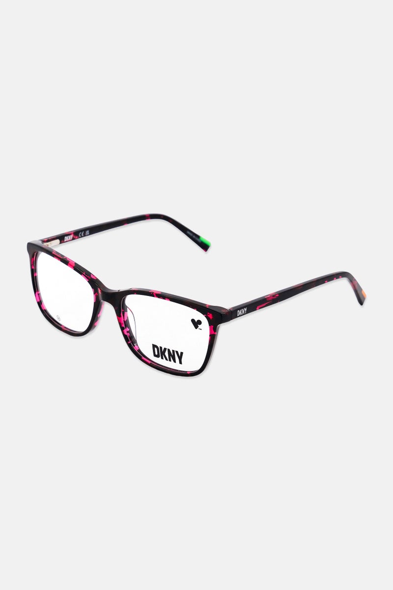DKNY Women DK5055 Rectangular Eyeglasses, Dark Purple - Image 3