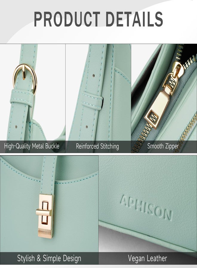 APHISON Shoulder Bag for Women Trendy, Vegan Leather Hobo Purses and Handbags with Adjustable Strap - Image 4
