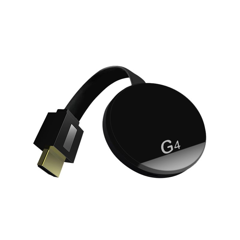 المفتاح العرضي G4 لشاشة الأجهزة اللاسلكية لمشاركة الشاشة وتدفق الفيديوهات والوسائط الرقمية (مقصورة التلفزيون) - Image 1