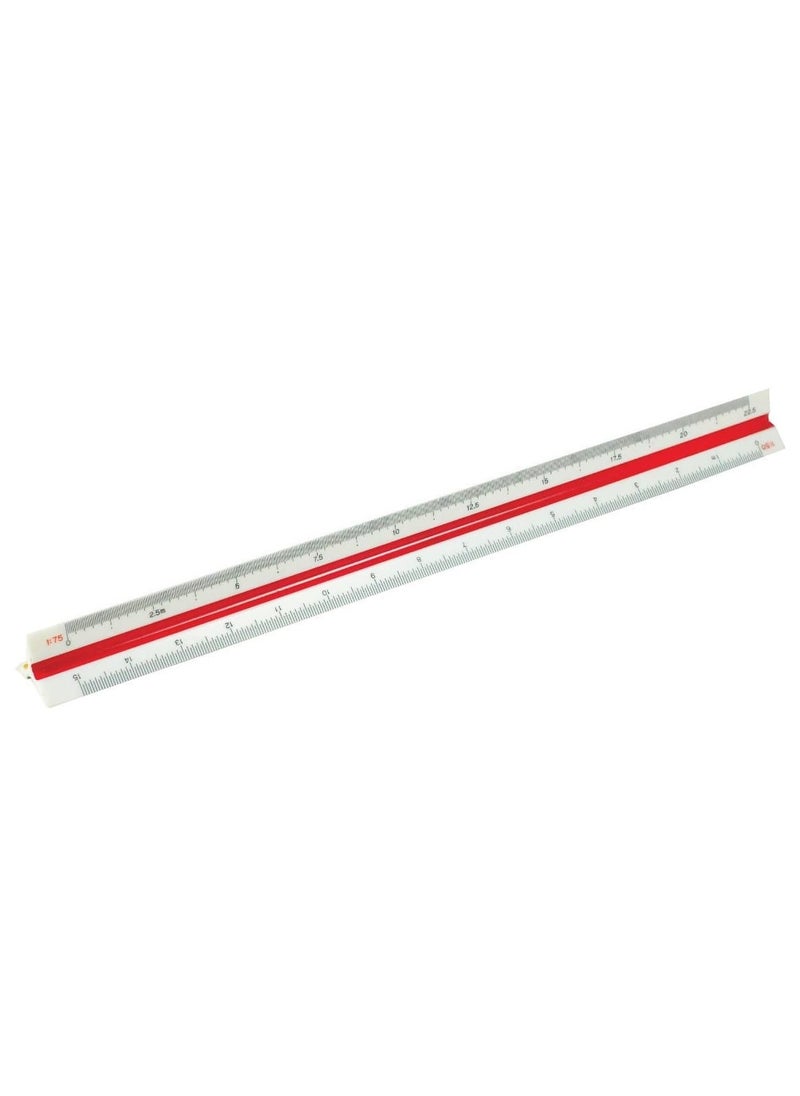 FIS - FIS Plastic Triangular Scale Ruler 30cm - Image 1