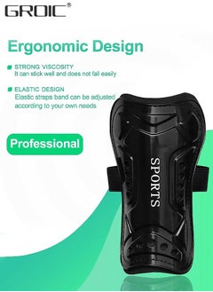 GROIC Soccer Shin Guards for Youth Kids Toddler, Protective Soccer Shin Pads & Sleeves Equipment - Football Gear for Teens with Football Socks and Shin Pads  - Image 4