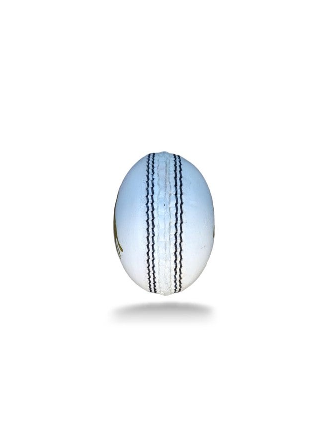 Aarav White Leather Cricket Ball | Pack of 1 | 2 Piece Cricket Ball | Premium Ball | Leather Ball | Professional Leather Ball - Image 4