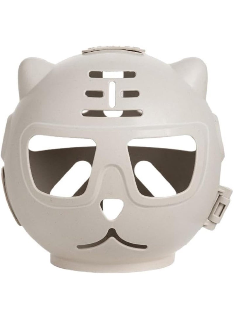 GGOOT NEW Head Cover Portable Prevent Biting And Scratching Breathable Carrier Products Travel Bag Pet Cats feline's For mask, For Breathable mask, bite breathable grooming masks Breathable Adjustab - Image 1