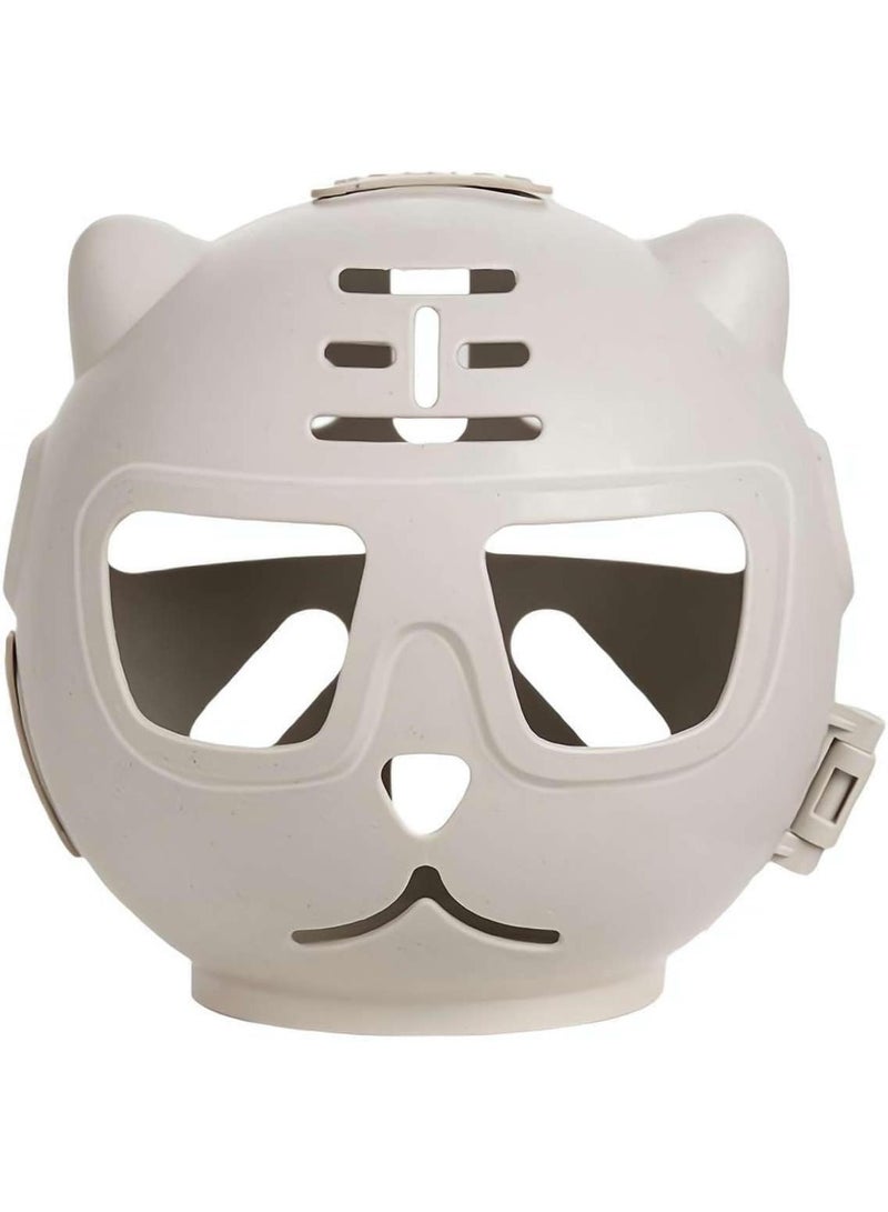GGOOT NEW Head Cover Portable Prevent Biting And Scratching Breathable Carrier Products Travel Bag Pet Cats feline's For mask, For Breathable mask, bite breathable grooming masks Breathable Adjustab - Image 2