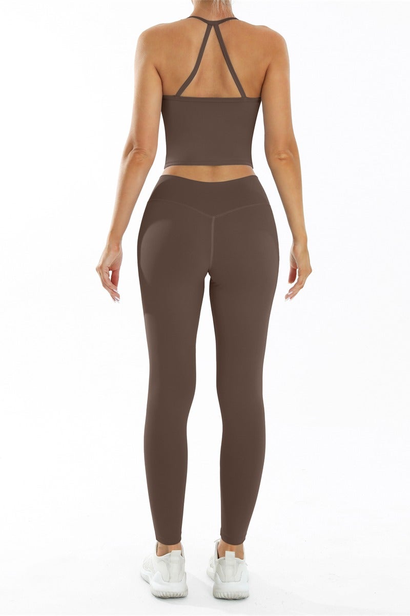 general Gym Tracksuits Women Yoga Set Outfits Sport Suit Workout Clothes Sportswear Fitness Sets - Image 4