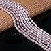 LE SKY Pearl Beads Natural Oval Freshwater Cultured Purple Pearl Loose Beads Quality Level A for Jewelry Making Charms Necklace as Gift 56 mm 142 inches 2 Strands - Image 2