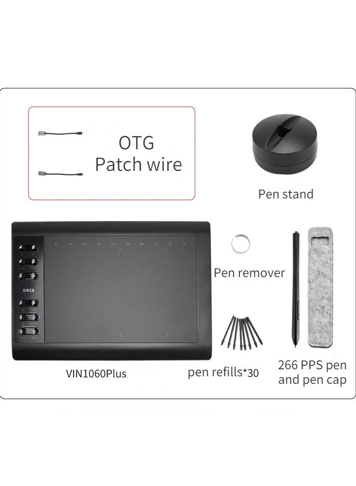 Drawing Tablet With Screen Artist 15.6 Pro Computer Graphics Tablet 120% Srgb With Battery Free Stylus Full Laminated Technology & Deco Mini7 Graphics Tablet - Image 3