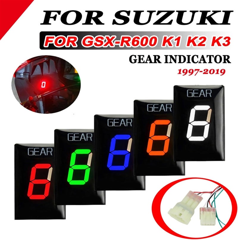 Wivplex Motorcycle Gear Indicator for GSX-R600 - Image 5