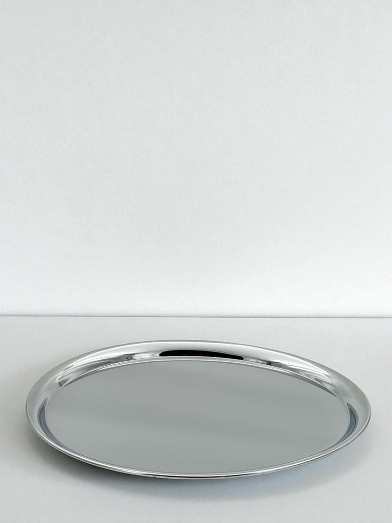 B&D صينية تقديم بيضاوية من الحديد مطلية بالكروم من B&D - Image 3