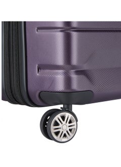 DELSEY Air Armour Hardcase Expendable Double wheel trolley suitcase 68cm/27inch, 3,8kg, 71+6L Purple - Medium  - Image 3
