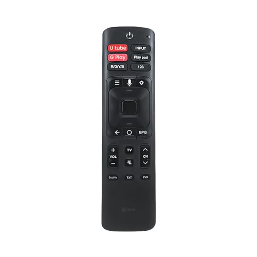 7-Seven 7SEVEN® Compatible of Vu Tv Remote Original Model ERF3F69V Suitable for Smart Android 4k LED FHD UHD QLED Vu Television Remote Control Replicate if Existing Remotes Match Exacly- Pairing Must - Image 1