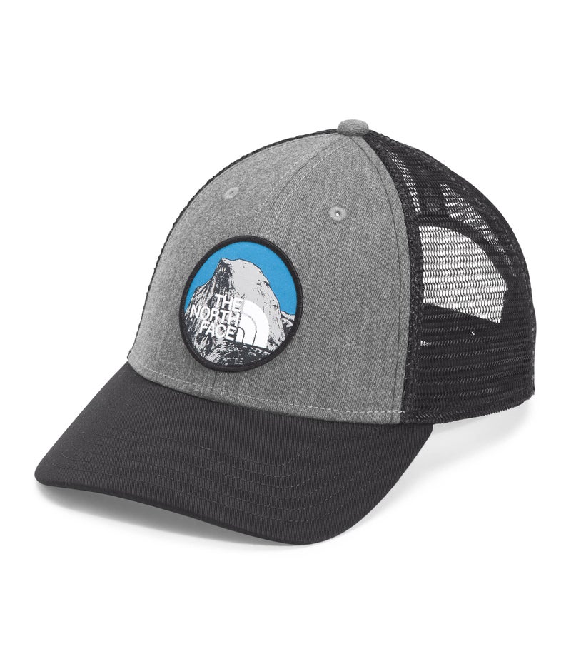 THE NORTH FACE Mudder Trucker Cap, Medium Grey Heather/Graphic Patch, One Size - Image 1