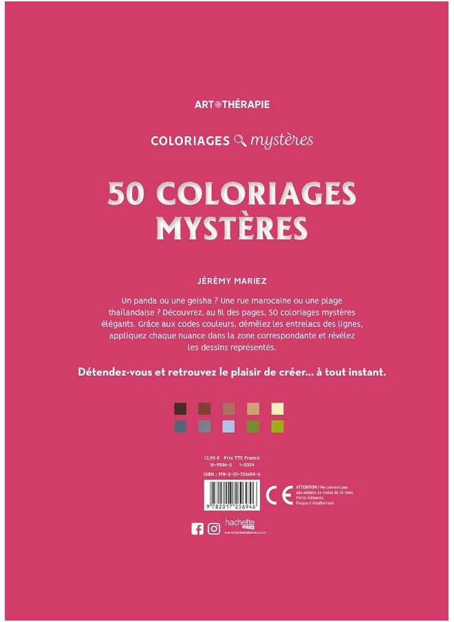 null - 50 coloriages mystères - Image 1