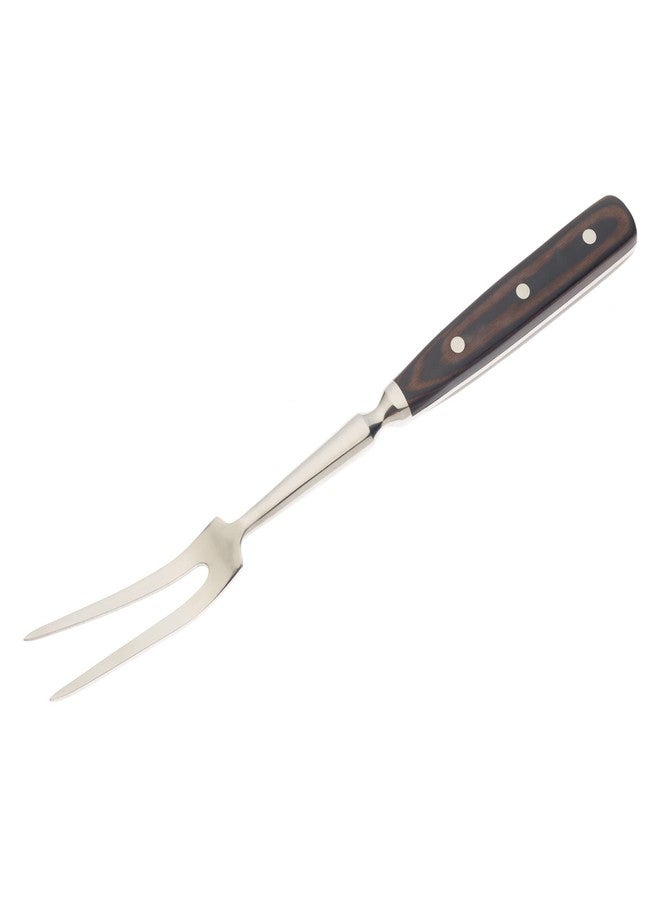Mercer Culinary Praxis Forged Fork with Wood Handle, 12-1/4 Inch, Wood - Image 3