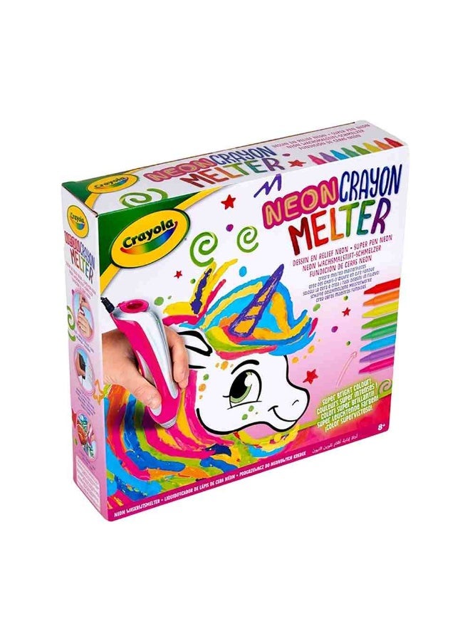 Crayola Neon Crayon Melter Unicorn Craft Kit - Image 3