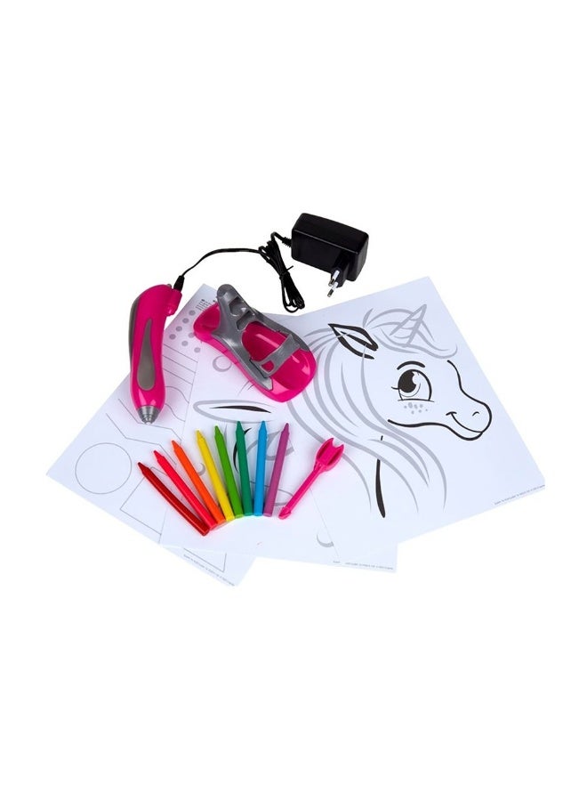 Crayola Neon Crayon Melter Unicorn Craft Kit - Image 2