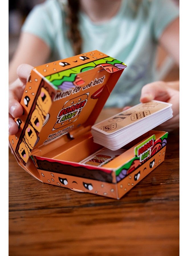 blue orange Tabletop Party Game, Speed Matching Card Game, for Kids, Teens, Family Game Nights, 2 to 5 Players, Ages 7 and up, Burger ASAP! by Blue Orange Games - Image 5