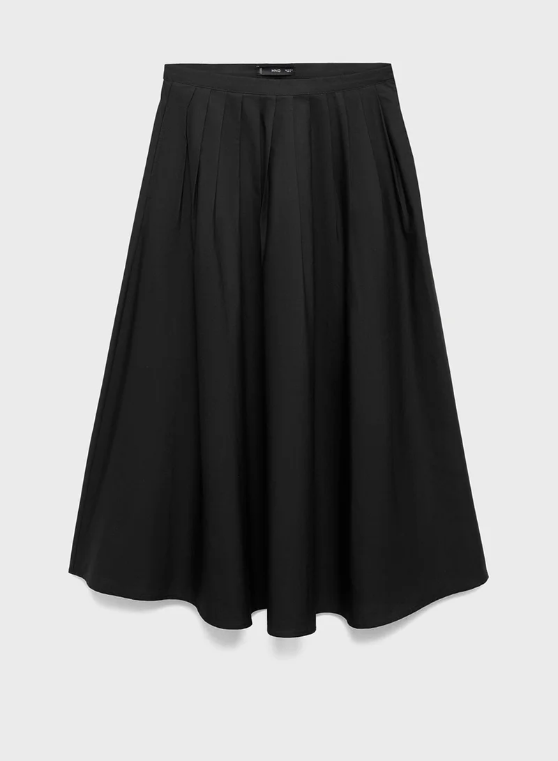 MANGO High Waist Skirt