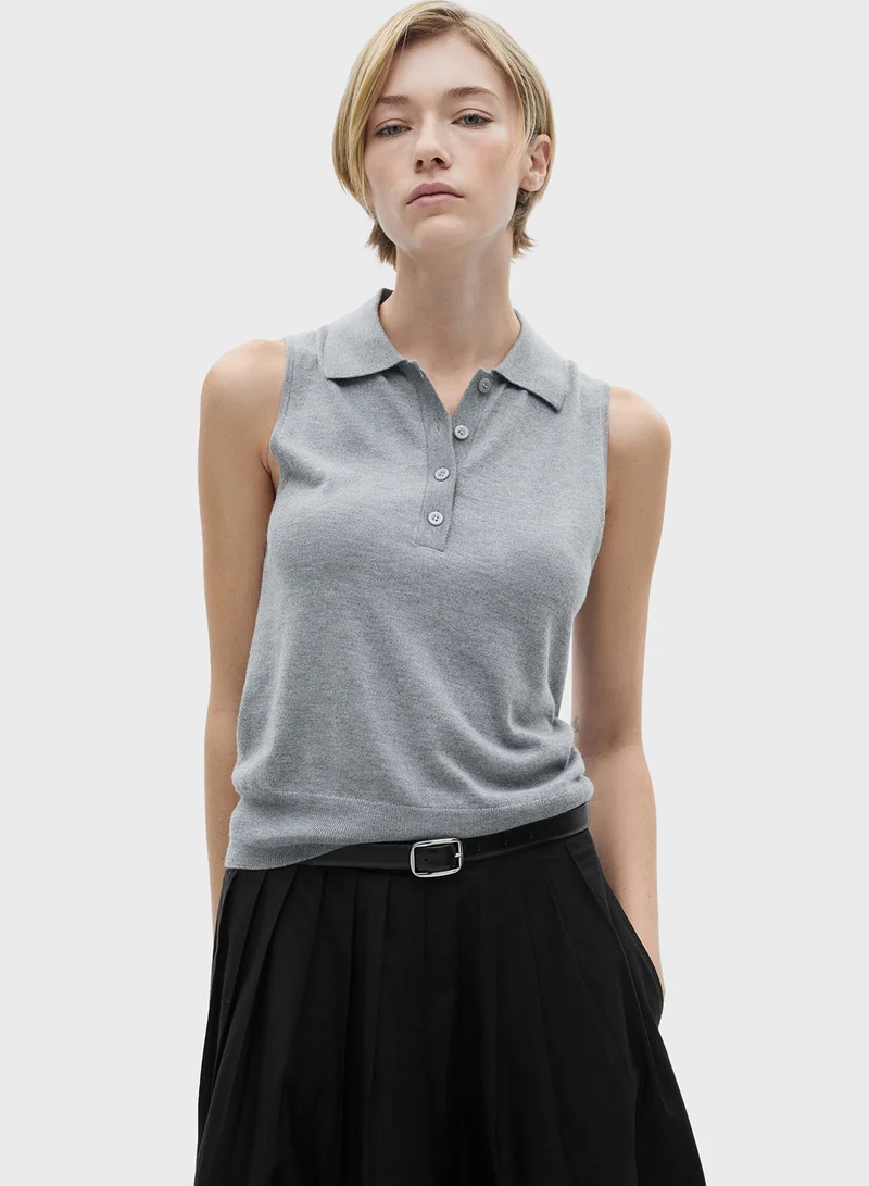 MANGO High Waist Skirt