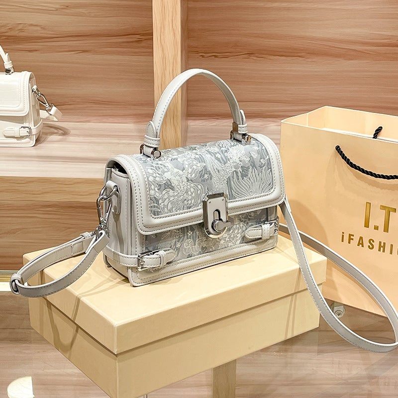 Women'S Bag Moonlight Treasure Box Shoulder Bag Women'S Popular Crossbody Handbag Simple Small Square Bag - Image 3