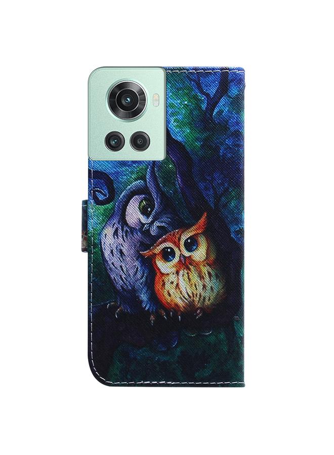 S-TOP Case For OnePlus 10R / Ace Coloured Drawing Leather Phone Case - Image 3