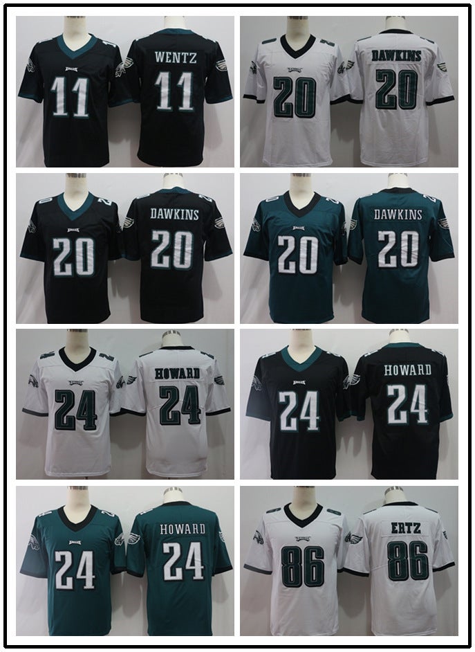 American Rugby Eagles 11# Wentz 17#91#20#24# Legendary Second Generation Jersey - Image 1