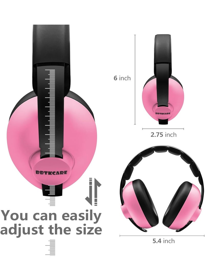 Eworld - Kids Noise Reduction Earmuffs, Baby & Toddler Ear Protection Noise Cancelling Headphones for Ages 3 Months to 2 Years, Essential Infant Hearing Protection for Sleep, Travel & Studying - Image 1