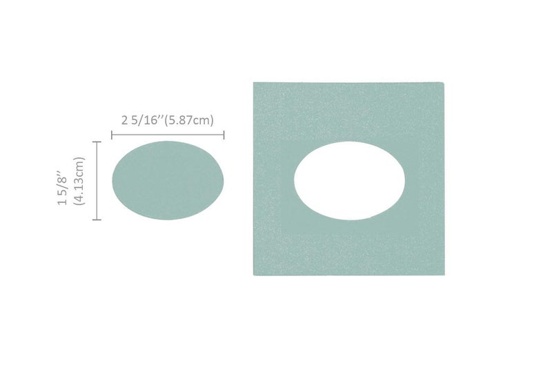BiraBira Bira Craft Oval Magnetic Punch - 1 5/8" x 2 5/16", Anywhere & Everywhere Punch for Paper Crafting & Scrapbooking - Image 4