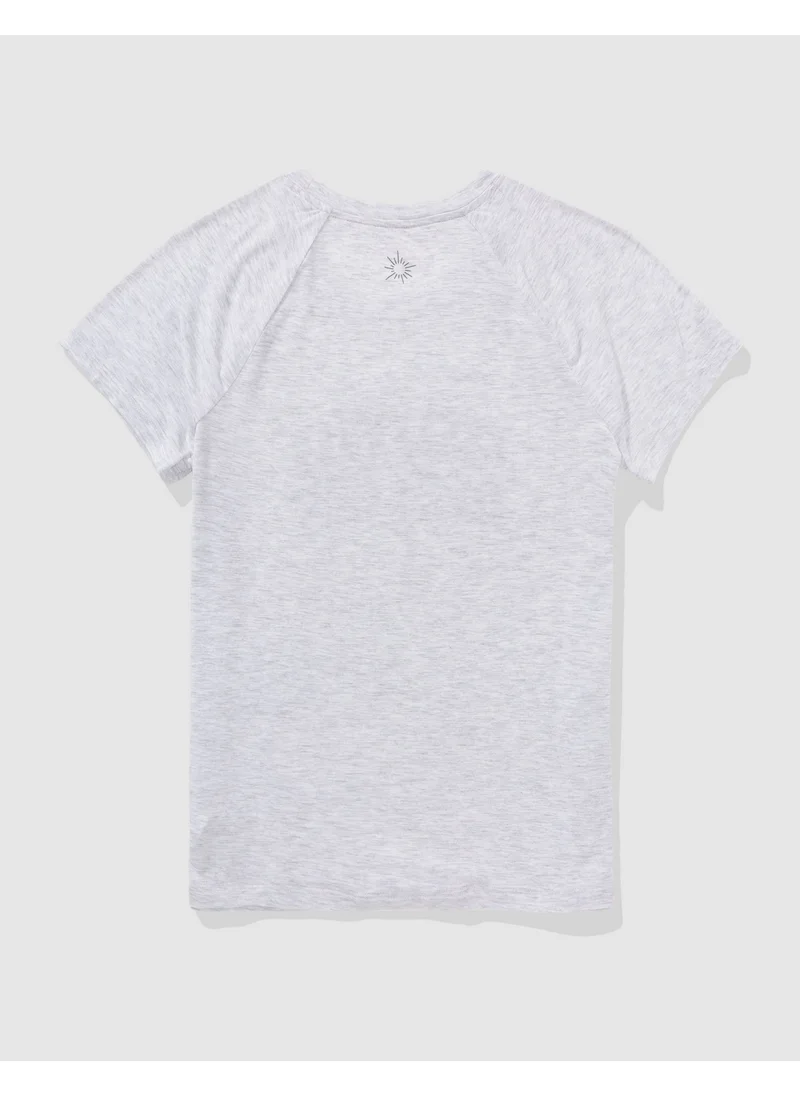 آري من امريكان ايجل OFFLINE by Aerie Thumbs Up Graphic T-Shirt