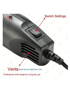 RACO Hot Air Heat Gun 300W Electric Power Tool Embossing Multi-Purpose Heating Shrinkable Wire Shrinking Wrap Tubing Wire Connect Cover Protection with Heat Shrink Tube 328pcs  - Image 4