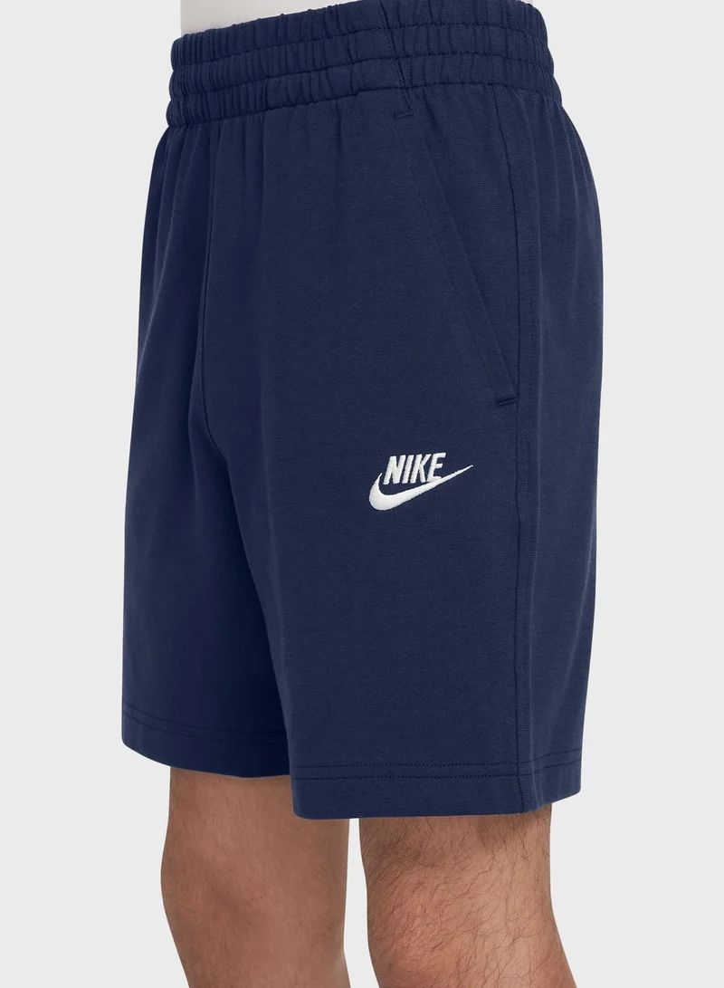 Nike Youth 6In Nsw Club Knitted Shorts
