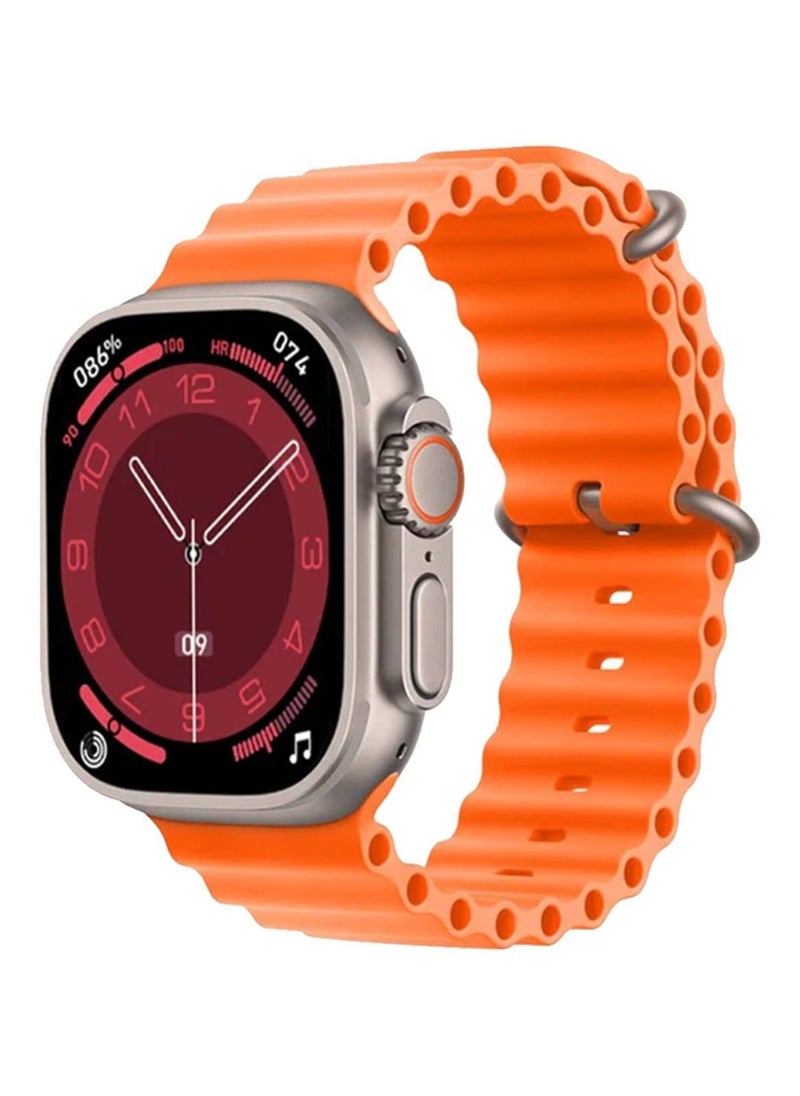 Generic - X8 Plus Ultra Smart Watch for Men and Women Sports Version, Fitness Activity, Heart Rate, Step Counter and Trackers - Waterproof 2.02 Infinite Display, Bluetooth with Android and iOS Compatible - Image 1
